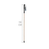 110g Ultra Light Weight Trekking Poles Folding Hiking Sticks Portable Carbon Fiber Collapsible Nordic Walking Cane Sticks Bags - Lootquake