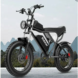Electric bike 2000W Powerful Dual Motor 52V 40Ah Dual Battery Q20 Pro Ebike Motorcycle Mountain 20x4.0 Fat Tire Electric Bicycle