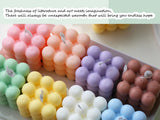 Bubble Candle Cube Fragrance Candles Handmade Scented Candle Soy Wax Candle Set for Home Decoration Wedding Party Birthday