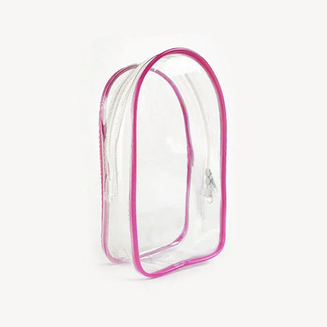 Colorful Transparent Protector Case Organizer Box for 17cm Labubu Plush Dolls Outdoor Display Bag With Keychain Doll Accessories - Lootquake