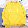 Network Malfunction Little Dinosaur Sweatshirts Men Women Casual Hoody Hip Hop Comfortable Streetwear Loose Warm Clothes Hoodies - Lootquake