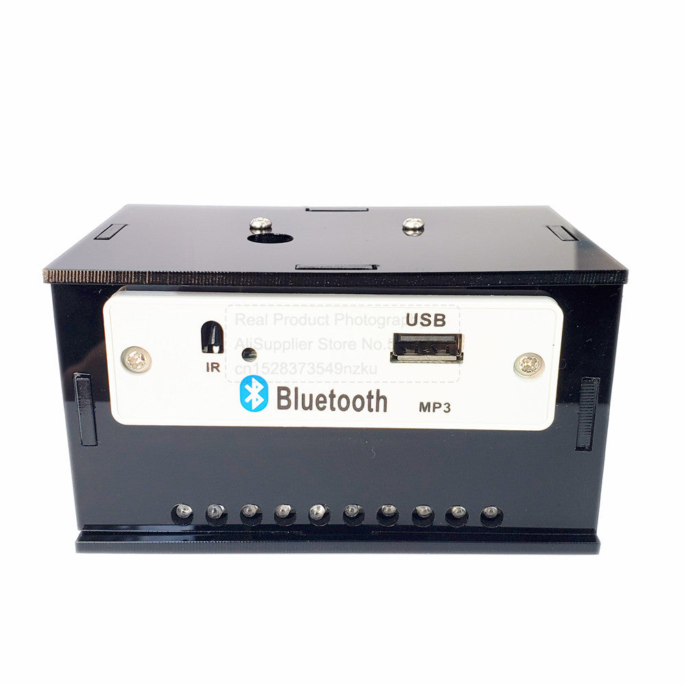 Kit de altavoz Bluetooth para bricolaje, electrónica, proyecto de soldadura, práctica de soldadura, ensamblaje, kit electrónico para bricolaje, componente, altavoces de 2 x 3 W