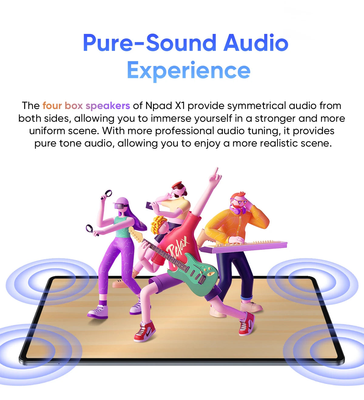 Tablette N-one NPad X1 MTK G99 8 cœurs 10,95 pouces Android 13 Charge rapide 8 600 mAh MAX 16 Go 128 Go 2 000 x 1 200 FHD 4G LTE Support L1