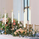 20 Ivory White 4Inch Waxs, Drip-Free, Smoke-Free, Fragrance-Free, Home Dinner Candles, Hand-Pulled, High-Quality, Suitable for Church, Family, Wedding, Party, Seasonal Celebrations, Emergency Situations and Home Decorations,