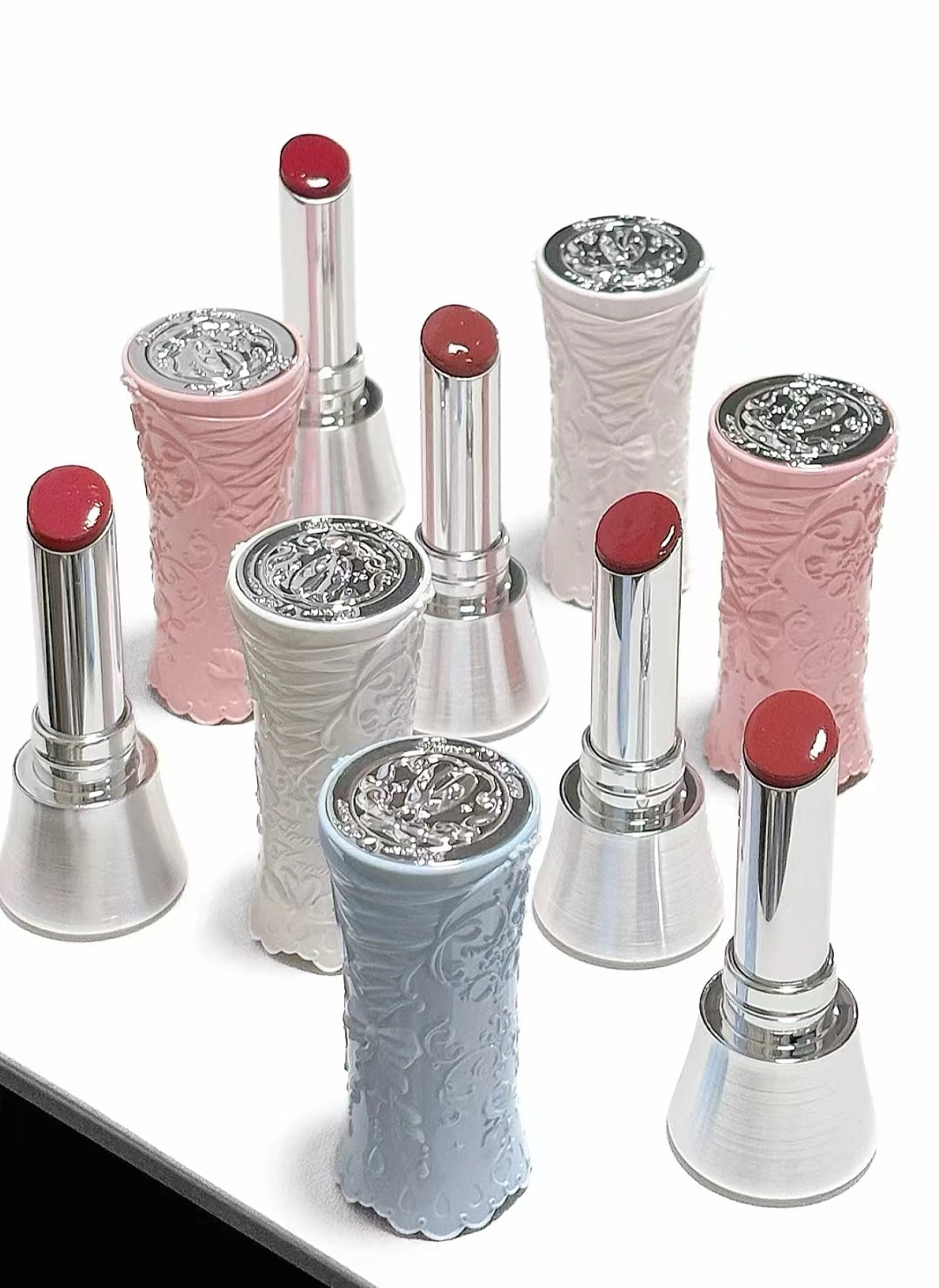 Rouge à lèvres Flower Knows Swan Ballet, brillant à lèvres effet miroir, hydratant et longue tenue, Nostickcup, nourrissant, 3,5 g