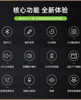 Portable Waterproof 100W High Power Bluetooth Speaker RGB Colorful Light Wireless Subwoofer 360 Stereo Surround TWS FM Boom Box