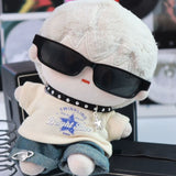 Labubu Clothes Doll American Hip Hop V1 V2 Doll Clothing Accessories Labubu Clothes Designer 20cm Doll Toy