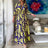 Europe And America Cross Border Autumn/Winter New Long Dress with Waist Pullover And Bohemian Print Long Sleeve Large Swing - Lootquake