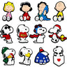 1 à 12 breloques de chaussures MINISO Snoopy, accessoires de dessin animé, sabots classiques, sandales, décoration de chaussures de jardin, bracelets, boucles, cadeaux pour enfants