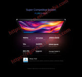 Tablette de jeu Lenovo Legion Y700 2025 8,8 pouces Snapdragon 8 Gen3/8 cœurs / Android 14 / 12 Go 256 Go / 16 Go 512 Go / Wi-Fi / Noir