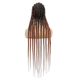 36" Blonde Goddess Braids Wig | Jumbo Plaits | Full Lace Front | Knotless | Handmade