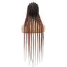 36" Blonde Goddess Braids Wig | Jumbo Plaits | Full Lace Front | Knotless | Handmade