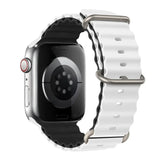 Silicone Strap For watch band 44mm 40mm 49mm 45mm 41mm 38mm accessorie correa bracelet iWatch Ultra 2 series 7 6 5 se 8 9 - Lootquake
