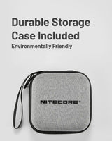 NITECORE HC65 UHE LED Headlamp 2000 Lumen USB-C Rechargeable 8 Core UHE LED Headlight Dual Beam,4000mAh 18650 Li-ion Battery - Lootquake