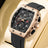 2025 New VA VA VOOM Top Brand Men Watches Luxury Square Sports Quartz Watch Waterproof Multifunctional Chronograph Watch for Men - Lootquake