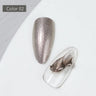 Vendeeni 6 Colors Cream Metal Gel Nail Polish Shiny Platinum UV Soak Off Gel Lacquer Painting Edge Line Gel Varnish For Nail Art