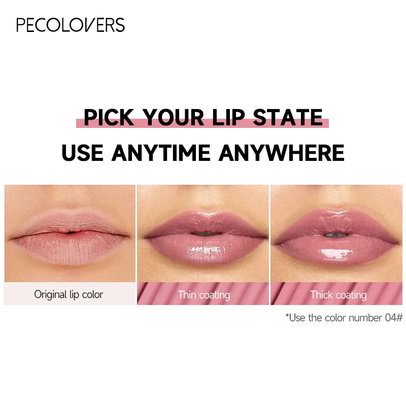 1PC Mild Texture, Highly Pigmented, Non-sticky, Moist and Glossy, Long-lasting Lip Glaze Lipstick, Perfect Gift Series for Girls