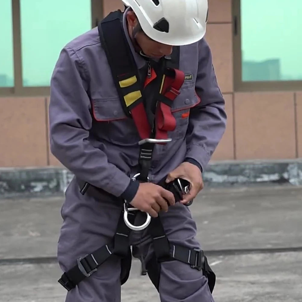 Arnés de escalada para la parte superior del cuerpo, cinturón de seguridad para el pecho, cinturón de seguridad para escalada, montañismo y rapel.