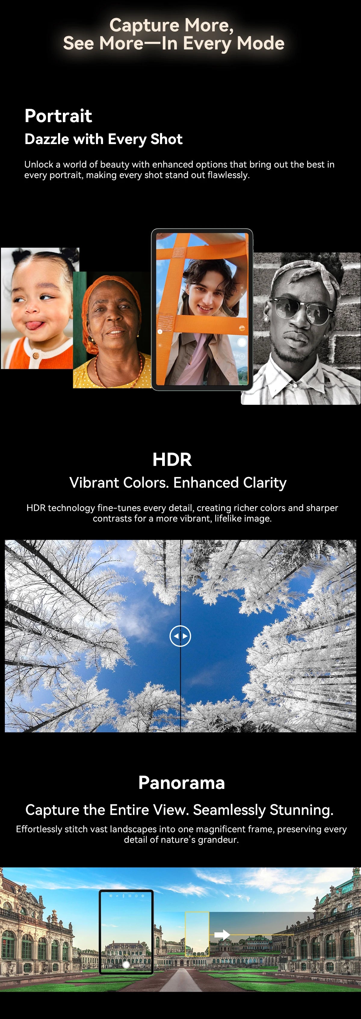 Tablettes Blackview MEGA 2 12 pouces 2K écran Widevine L1 24 Go (8 + 16) Android 15 256 Go 9000 mAh AI caméra principale Pad PC