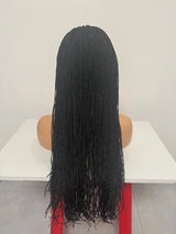 28" Micro Twist Braided Wig | 13x2 Lace Frontal | Senegalese Twists | Box Braids | Kanekalon Hair