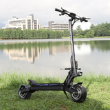 Trottinette électrique Yume Hawk Pro 6 000 W à double moteur, accélérateur au pouce, écran NFC, vitesse maximale : 85 km/h, batterie 60 V-30 AH, autonomie maximale : 100 km