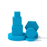 Lot de 8 formes en mousse rigide pour maquillage, accessoires de prise de vue en studio, cubes géométriques, cosmétiques pour rouge à lèvres, accessoires de photographie
