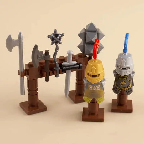 Military Building Blocks Solider Figures Gifts Weapons Tent Bonfire Field Tent Roast Chicken Siege Vehicle Camp Facilities Toys - Lootquake