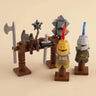 Military Building Blocks Solider Figures Gifts Weapons Tent Bonfire Field Tent Roast Chicken Siege Vehicle Camp Facilities Toys - Lootquake