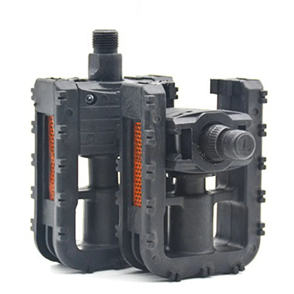 Bicycle Platform Pedals Non-slip Bicycle Pedal Footboard with Reflector Riding Accessories for Folding Bike Electric Vehicle