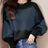 ZANZEA Women Sweatsshirts Spring Long Sleeve Hoodies 2025 Simple Round Neck Pullovers Casual Color Patchwork Harajuku Jumpers - Lootquake