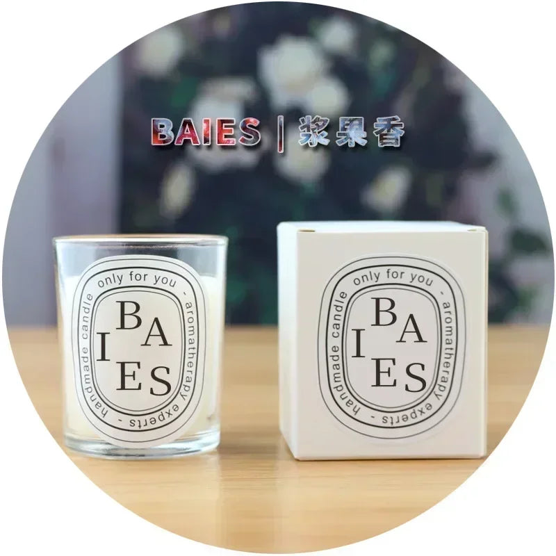 Romantic Fragrance Candles, Premium Fragrance, High Beauty, Transparent Micro Fire Candles Holiday Guests Gifts Scented Candles