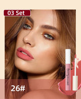 Luxury Matte Lip Gloss Set 12 Waterproof Shades Non Sticky Long Lasting Lipstick Kit For Daily Party Makeup