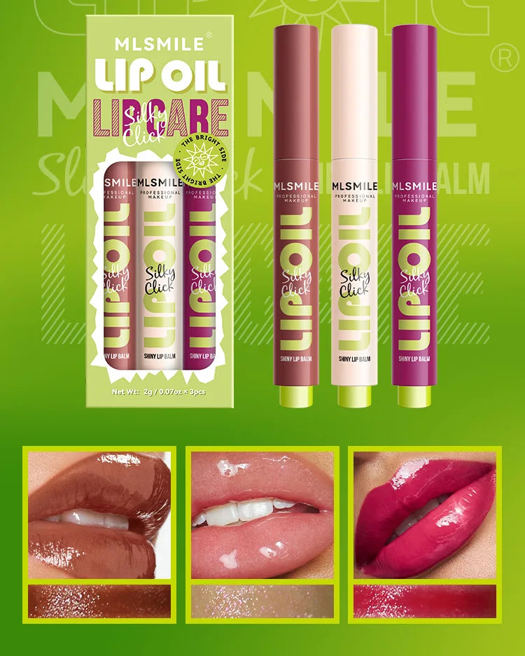 Lipstick Moisturizing Solid Lip Rouge Hydration Lip Gloss 1 set Red Pink Long Lasting Waterproof