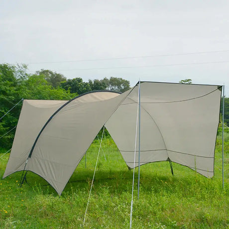 Large Camping Dome shelter Fire shelter Bull shelter type tent oversized habi tarp shelter Habitat Tunnel type Camping Shelter - Lootquake