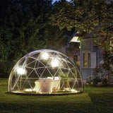 3.6M TPU Transparent Clear Bubble Dome Tent / Outdoor Event Party Camping Cafe Dining Plastic PVC Garden Igloo Dome Tent Luxury - Lootquake
