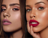 8 piezas de lápiz labial líquido mate, brillo de labios - resistente al agua, antiadherente, brillo de labios de larga duración, tonos marrón, rosa, morado y rojo, adecuado para el Día de San Valentín, diario, fiestas, viajes