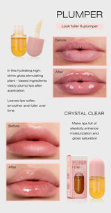 Lip Plumper Oil Instantly Plumps Lips Increasing Lip Elasticity Long-lasting Moisturize Gloss Saturation Beauty Makeup Lip Care