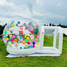 Inflatable bubble house PVC tent includes blower/protective carpet/PVC repair glue/air pump/colorful balloons/free shipping - Lootquake