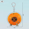 Funny Banana Cat Key Chain Creative Acrylic Happy Cats Schoolbag Pendant Bag Accessories DIY Mobile phone Lanyard Student Gift - Lootquake