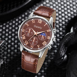 1pc Classic Roman Numeral Womens Watch - Stylish Solid Color Quartz Timepiece with Durable PU Leather Band - Elegant & Comfortab - Lootquake