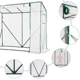 Tomato Greenhouse Foil Greenhouse Metal Frame Vegetable Plant Grow Tent Warm Waterproof Flower Household For Gardening Tools - Lootquake