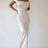 Fashion Women Satin Vintage Long Bodycon Dress Elegant Backless Spaghetti Strap Long Dress Y2K Sexy Low Cut Club Party Dress - Lootquake