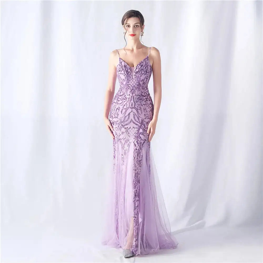 Luxury Youthful Women's Elegant Long Dress Party 2024 Graduation Ceremonies Prom Evening Formal on Sale Clearance Summer Fashion