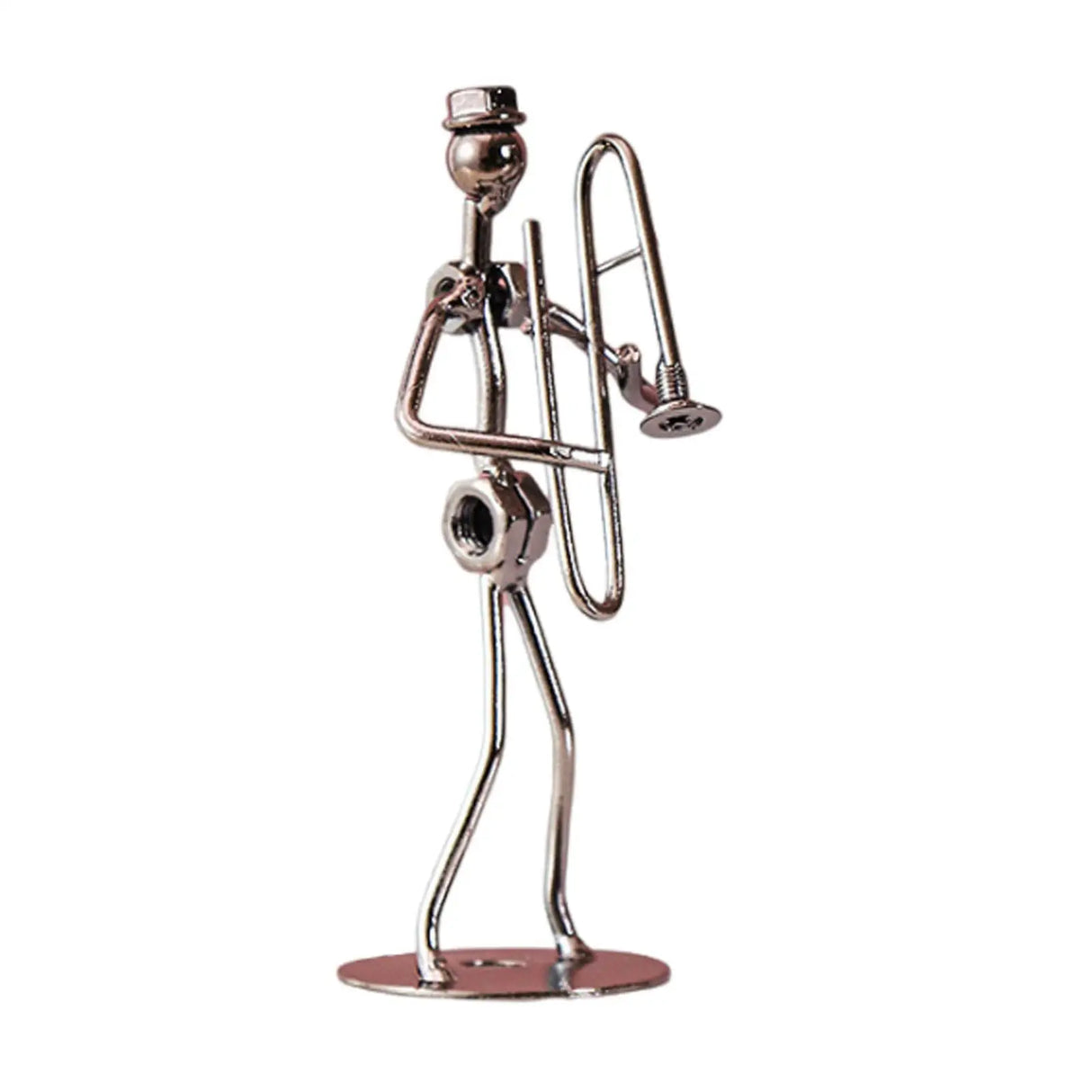 Musical Man Statue Musician Tabletop Figurine for Tabletop Spring Office