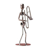 Musical Man Statue Musician Tabletop Figurine for Tabletop Spring Office