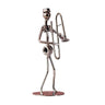 Musical Man Statue Musician Tabletop Figurine for Tabletop Spring Office