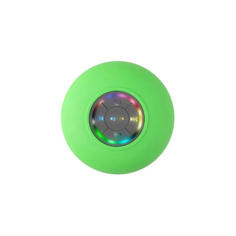 Wireless Bluetooth Speaker IPX4 Waterproof Loudspeaker Long lasting Mini Stereo LED Bathroom Sound Box With Powerful Suction