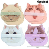New Cat Air Cushion Powder Puff Hydrophilic Non-latex Facial Face Body Powder Foundation Puff Sponges Wet Dry Use Cosmetics Puff