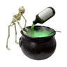 Halloween Black Witch Bowl Magic Float Bottle and Diffuser Horror House Decoration Hocus Party Scary Props Halloween Decor