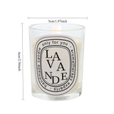 Romantic Fragrance Candles, Premium Fragrance, High Beauty, Transparent Micro Fire Candles Holiday Guests Gifts Scented Candles